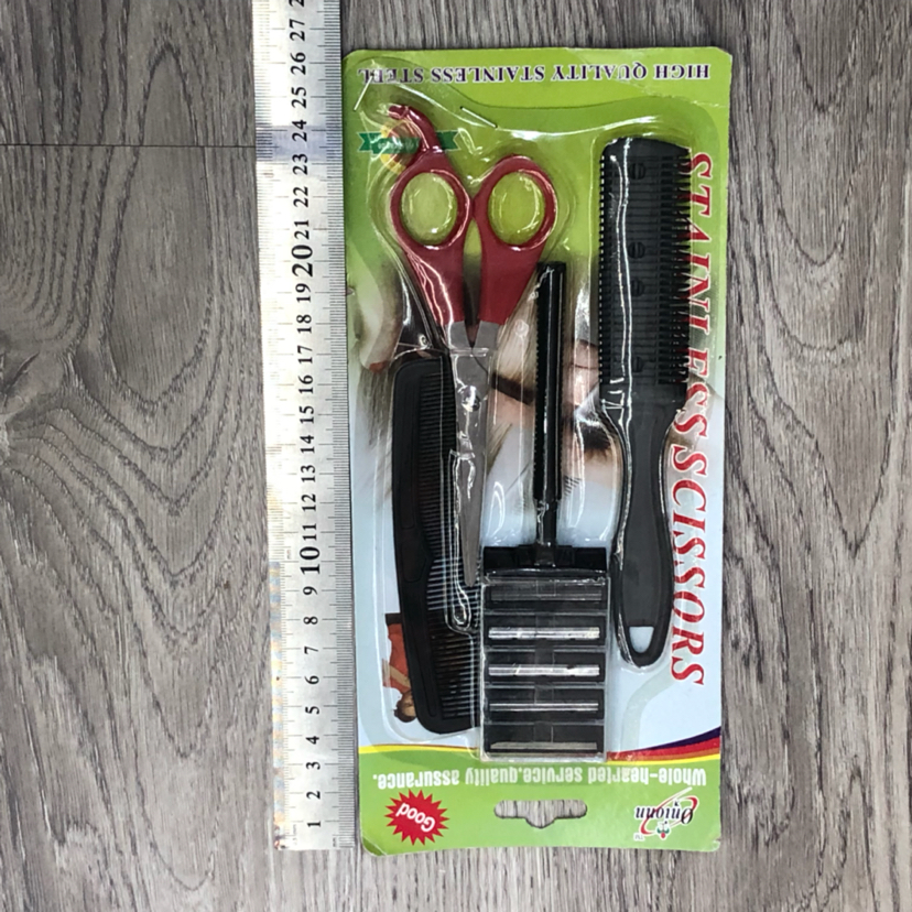 TM. 9018 hairdressing set scissors