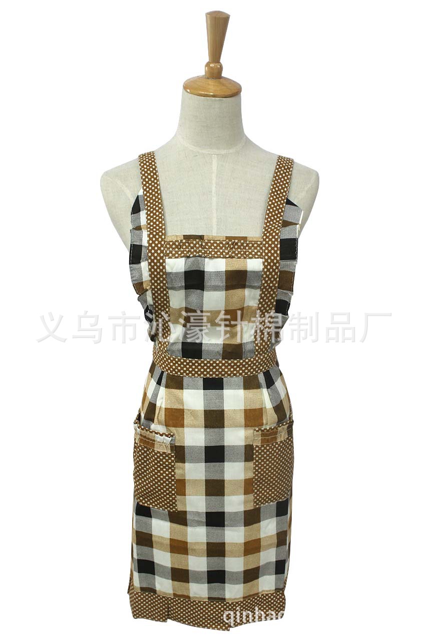 Foreign trade Princess apron Korean cotton waterproof floral apron home kitchen apron manufacturers wholesale 1204 Foreign trade Princess apron Korean cotton waterproof floral apron home kitchen apron manufacturers wholesale 1204