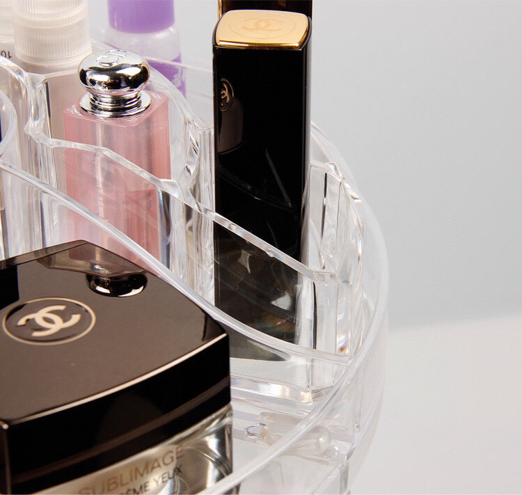 Transparent 360 Degrees Rotating Cosmetic Stand Household Skin Care Products Display Rack Ear Studs Plastic Box Magazine Display Shelf Transparent 360 Degrees Rotating Cosmetic Stand Household Skin Care Products Display Rack Ear Studs Plastic Box Magazine Display Shelf