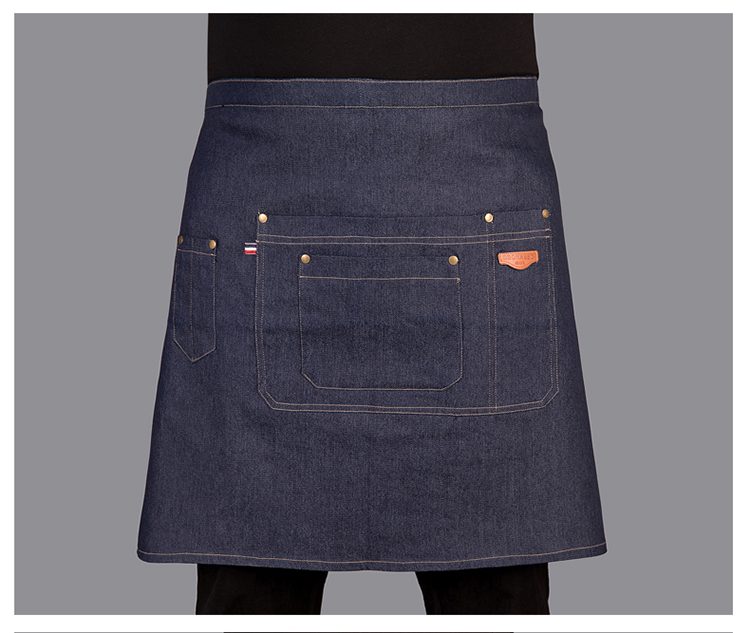 Waiter Men's and Women's Short Black Khaki Small Apron Hotel Restaurant Western Restaurant Coffee Shop Chef Apron Waiter Men's and Women's Short Black Khaki Small Apron Hotel Restaurant Western Restaurant Coffee Shop Chef Apron