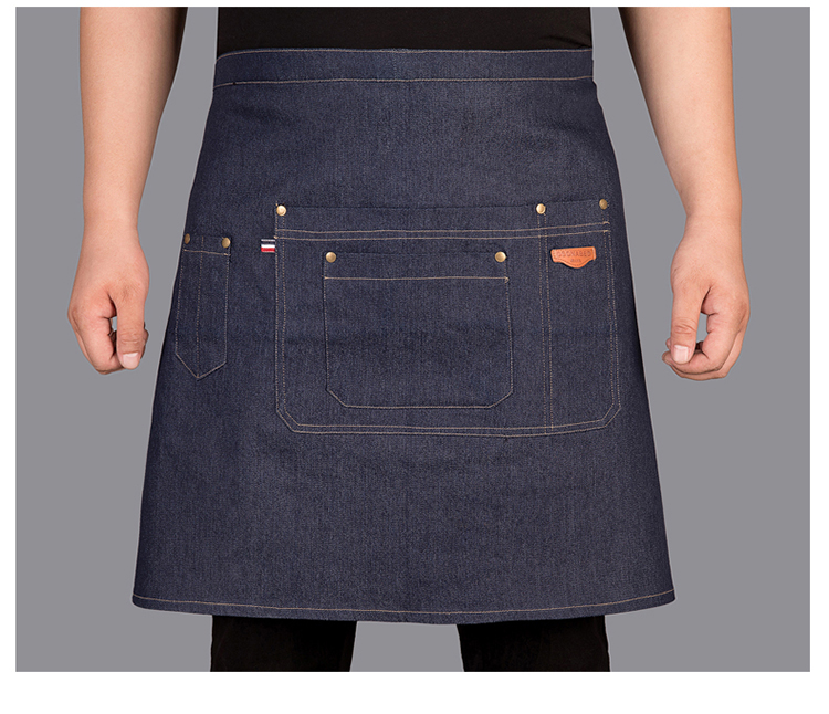 Waiter Men's and Women's Short Black Khaki Small Apron Hotel Restaurant Western Restaurant Coffee Shop Chef Apron Waiter Men's and Women's Short Black Khaki Small Apron Hotel Restaurant Western Restaurant Coffee Shop Chef Apron