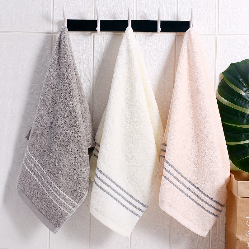 Guangying Towel Factory Wholesale Face Washing Pure Cotton Towel Long-Staple Cotton Absorbent Thick Creative Face Cloth Order