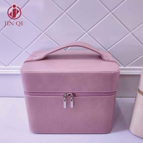 Jinqi multi-layer multi-functional cosmetic box manufacturers direct cosmetics and skincare products storage box portable cosmetic box