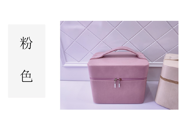 Jinqi multi-layer multi-functional cosmetic box manufacturers direct cosmetics and skincare products storage box portable cosmetic box