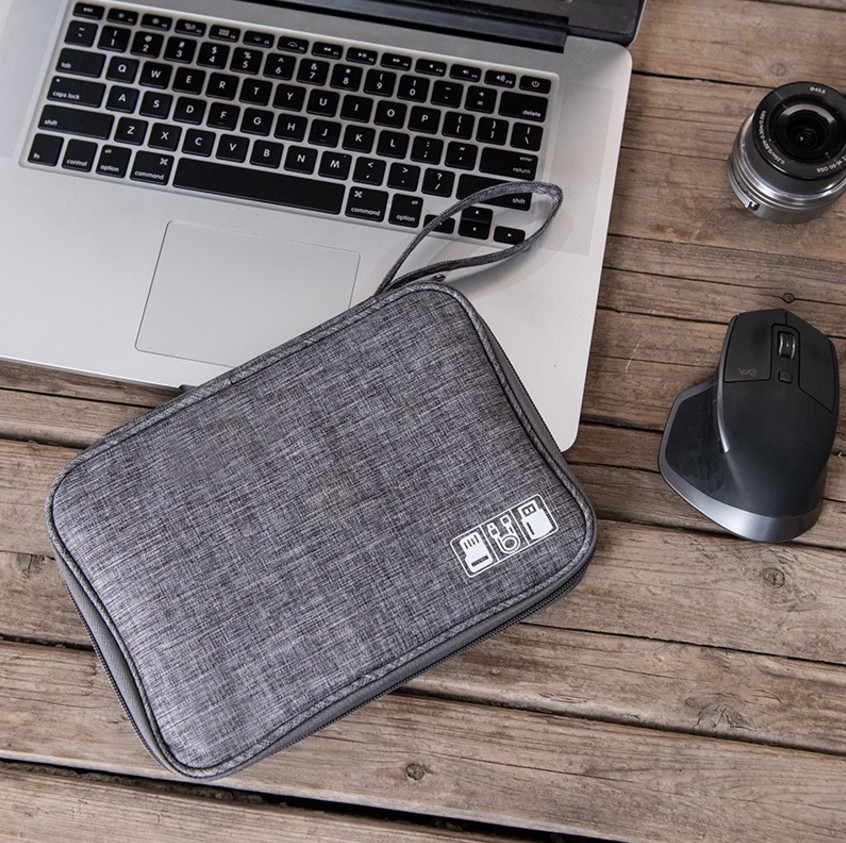 Data Cable Storage Bag Charger Headset Cable U Disk Multi-Function Finishing Box Portable Digital Storage Bag