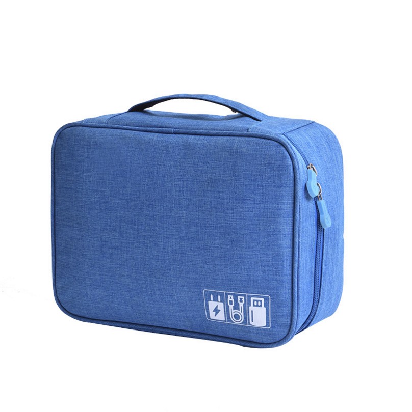 Data Cable Storage Bag Multifunctional Digital Storage Bag U Disk Headset Charger Buggy Bag Protection Box