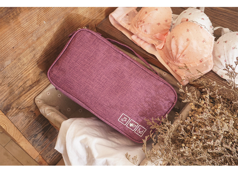 Travel Waterproof Buggy Bag Cationic Bra Bag Underwear Underwear Storage Bag Organizing Folders Bra Storage Bag