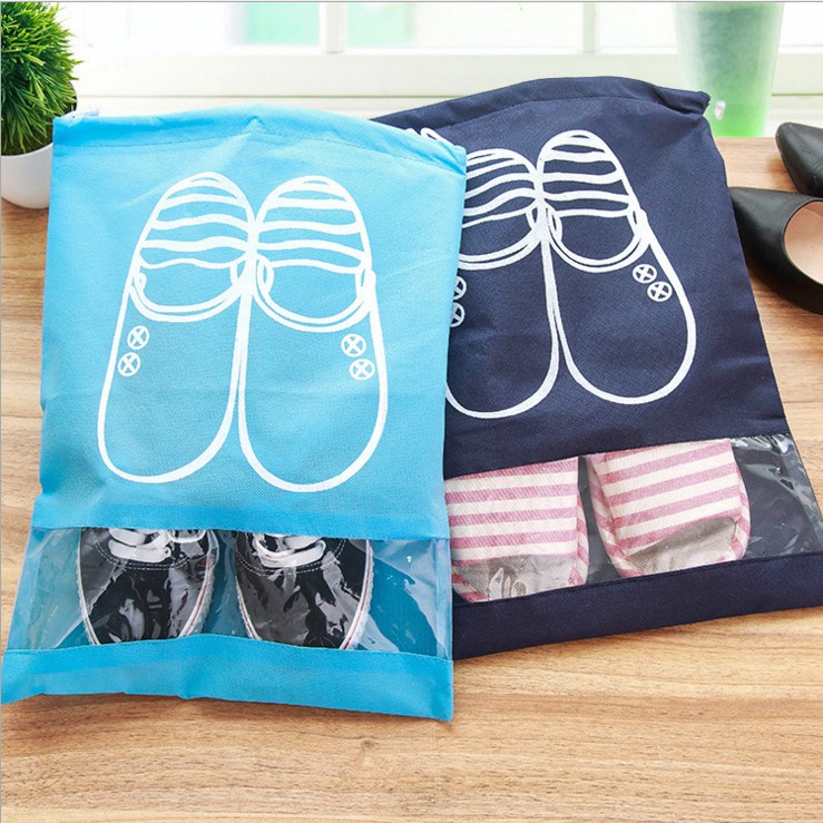 Thickened Beam Storage Bag Shoe Bag Shoe Bag Travel Clothes Shoe Storage Bag Dustproof Bag Shoe Bag