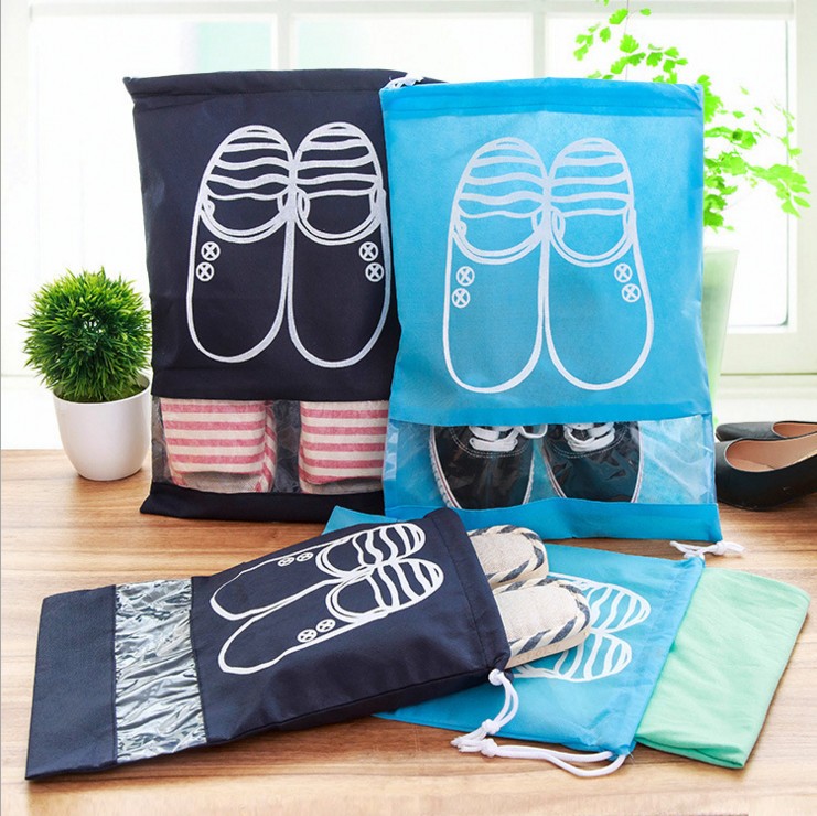 Thickened Beam Storage Bag Shoe Bag Shoe Bag Travel Clothes Shoe Storage Bag Dustproof Bag Shoe Bag