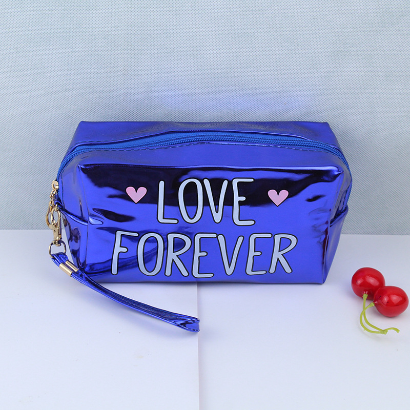 Manufacturer direct sale of new cross - border PU cosmetic bag waterproof wash bag portable large capacity cosmetics storage bag