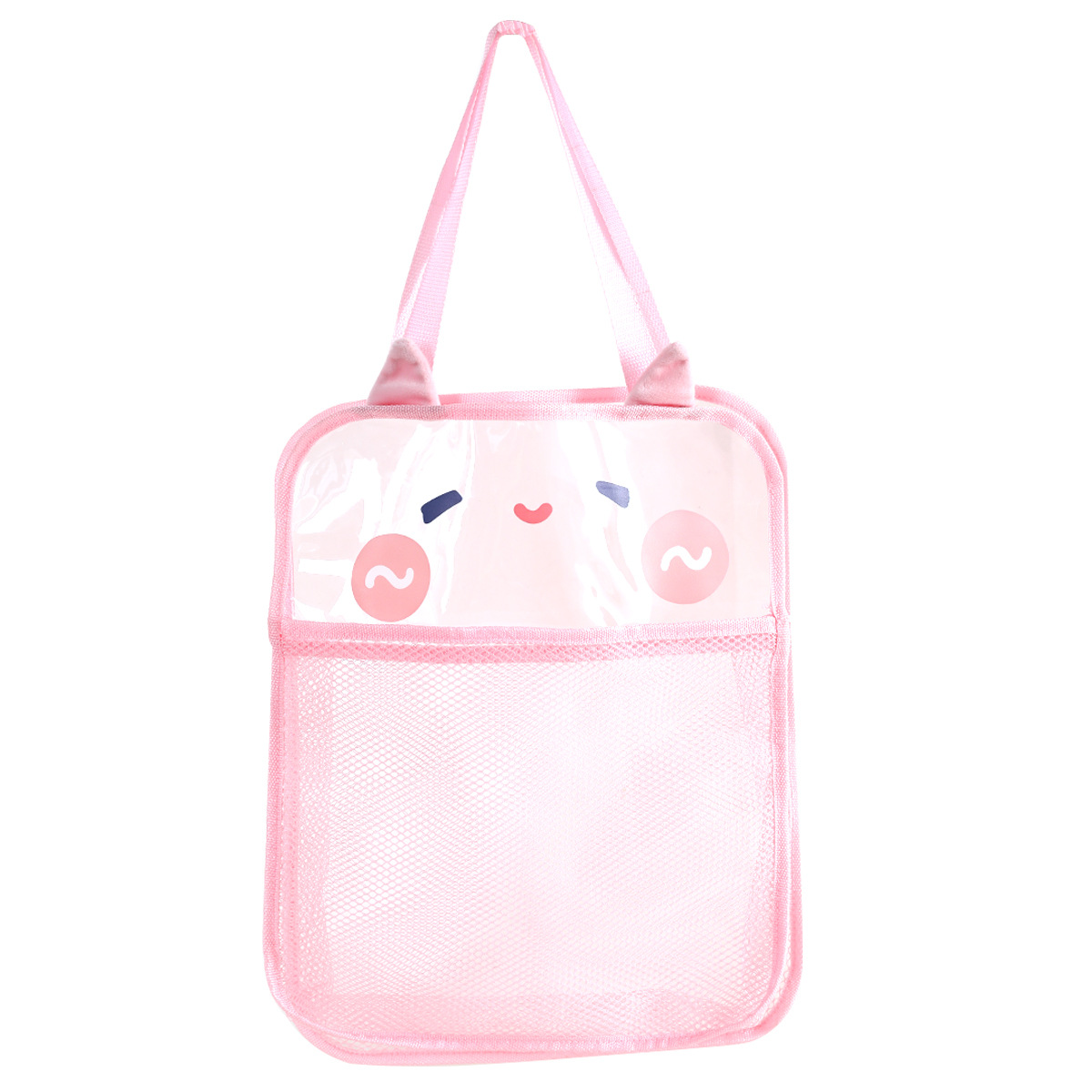 Mesh Cosmetic Bag Simple and Portable Storage Bag Large Capacity Outdoor Beach Bag Shoulder Bag