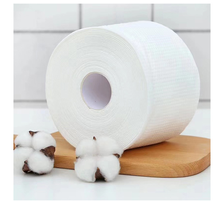 Disposable Face Cloth Roll Type Face Washing Face Wiping Facial Cleaning Tissue Cotton Pads Paper Beauty Salon Thickened Large Roll Female Make-up Removing Tissue Disposable Face Cloth Roll Type Face Washing Face Wiping Facial Cleaning Tissue Cotton Pads Paper Beauty Salon Thickened Large Roll Female Make-up Removing Tissue