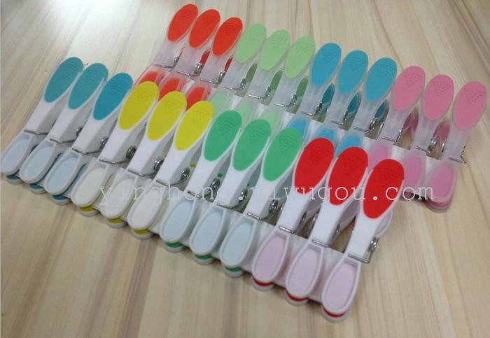 Supply Two-Tone Clip Clothes Hanger Plastic Clip Clothes Clip Windproof Clip Supply Two-Tone Clip Clothes Hanger Plastic Clip Clothes Clip Windproof Clip