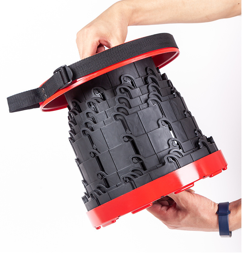 Outdoor Folding Stool Travel Seat Telescopic Plastic Stool Stretch Camping Fishing Folding Chair Portable Rest Stool