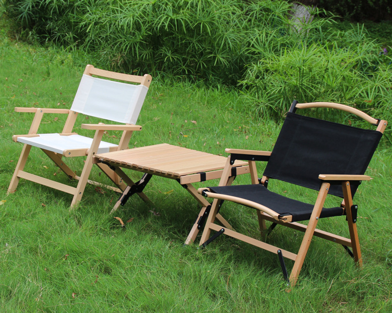 Exclusive for Cross-Border Outdoor Leisure Solid Wood Folding Chair Beach Camping Fishing Folding stool Exclusive for Cross-Border Outdoor Leisure Solid Wood Folding Chair Beach Camping Fishing Folding stool