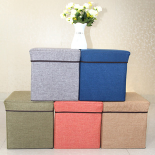 New Large Fruit Flannel Folding Stool Organize Storage Large Box Shoes Octagonal Stool Factory Direct Sales New Large Fruit Flannel Folding Stool Organize Storage Large Box Shoes Octagonal Stool Factory Direct Sales