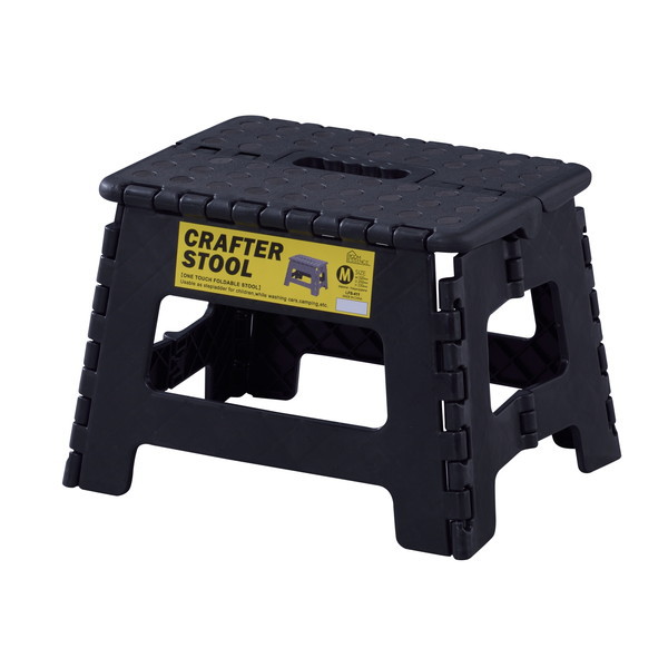 Export Thick Plastic Folding Stool Household Space-Saving Outdoor Portable Small Stool Small Stool for Children