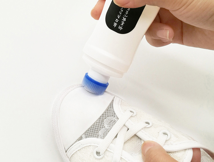 White Shoe Brush Wiping Clean Detergent White Shoes Cleaning Anti-Yellowing Whitening Decontamination White Shoes Cleaner White Shoe Brush Wiping Clean Detergent White Shoes Cleaning Anti-Yellowing Whitening Decontamination White Shoes Cleaner