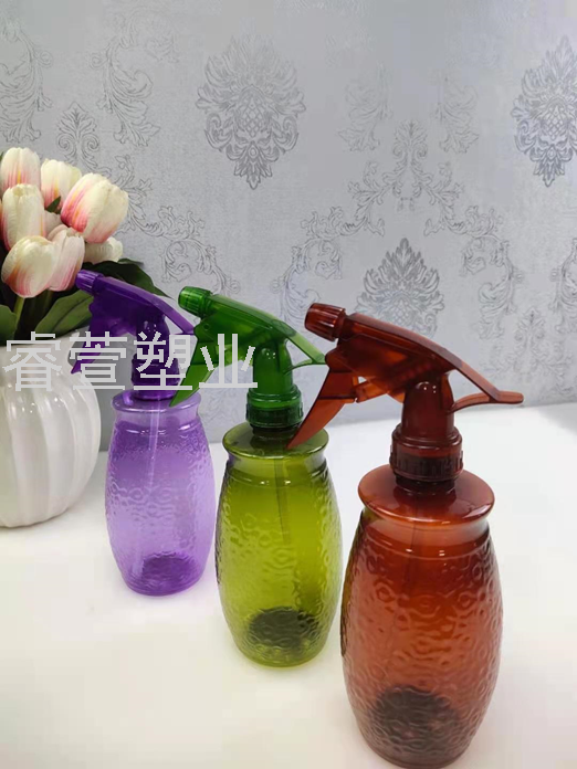 Sprinkling Can Pp Plastic Watering Sprayer Hand Pressure Sprinkler Sprinkling Can Adjustable Pearlescent Color New Color