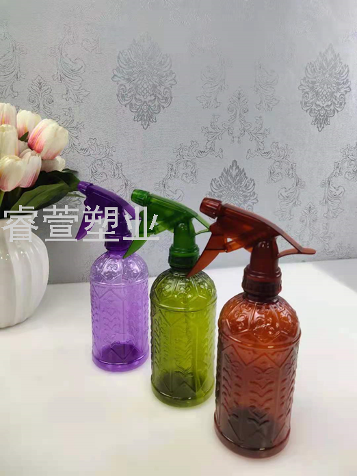 Sprinkling Can Pp Plastic Watering Sprayer Hand Pressure Sprinkler Sprinkling Can Adjustable Pearlescent Color New Color