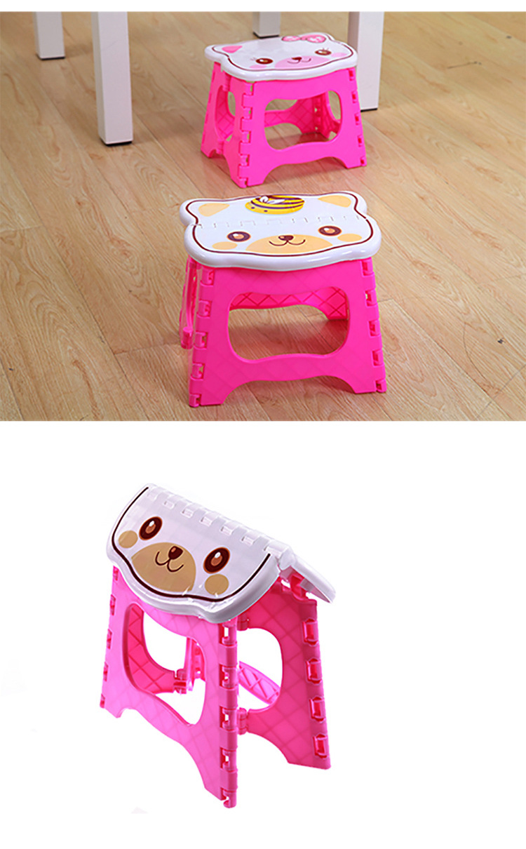 Portable Bathroom Folding Stool Plastic Cartoon Cat Head Stool Bathroom Stool Outdoor Fishing Chair Train Bench Portable Bathroom Folding Stool Plastic Cartoon Cat Head Stool Bathroom Stool Outdoor Fishing Chair Train Bench