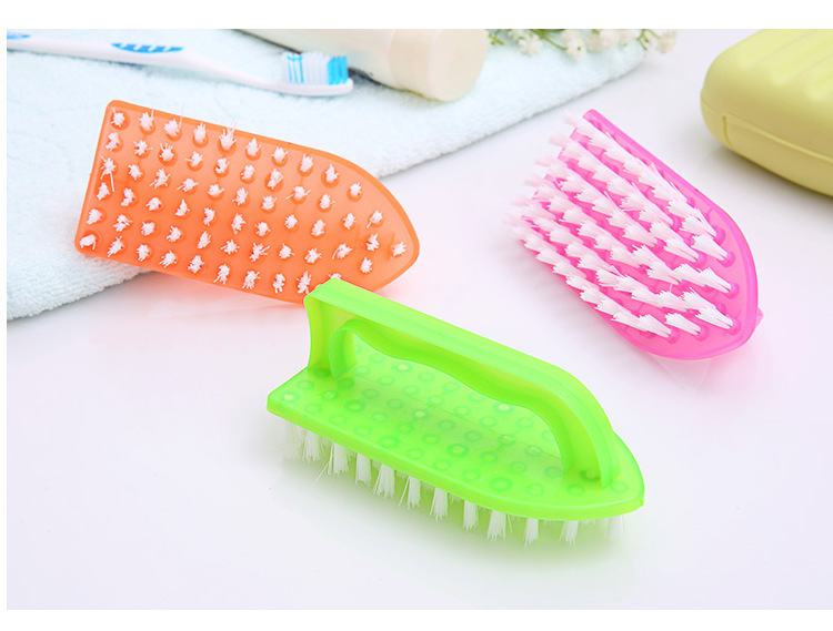 With handle iron plastic washing brush clean washing brush bath brush basin brush shoe brush source wholesale
