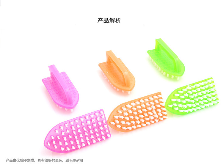 With handle iron plastic washing brush clean washing brush bath brush basin brush shoe brush source wholesale