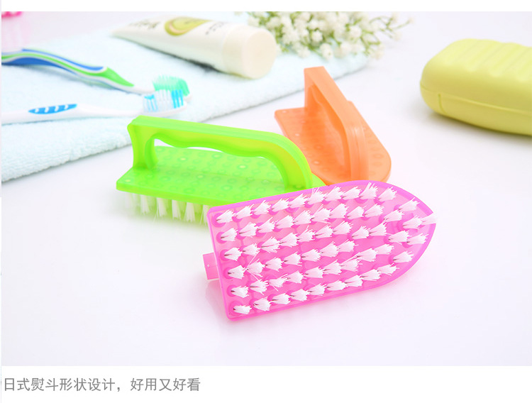 With handle iron plastic washing brush clean washing brush bath brush basin brush shoe brush source wholesale
