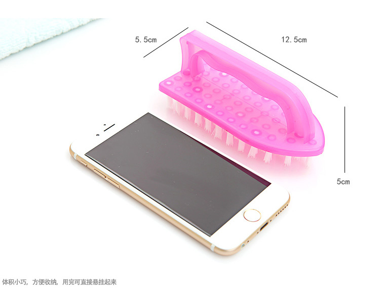 With handle iron plastic washing brush clean washing brush bath brush basin brush shoe brush source wholesale