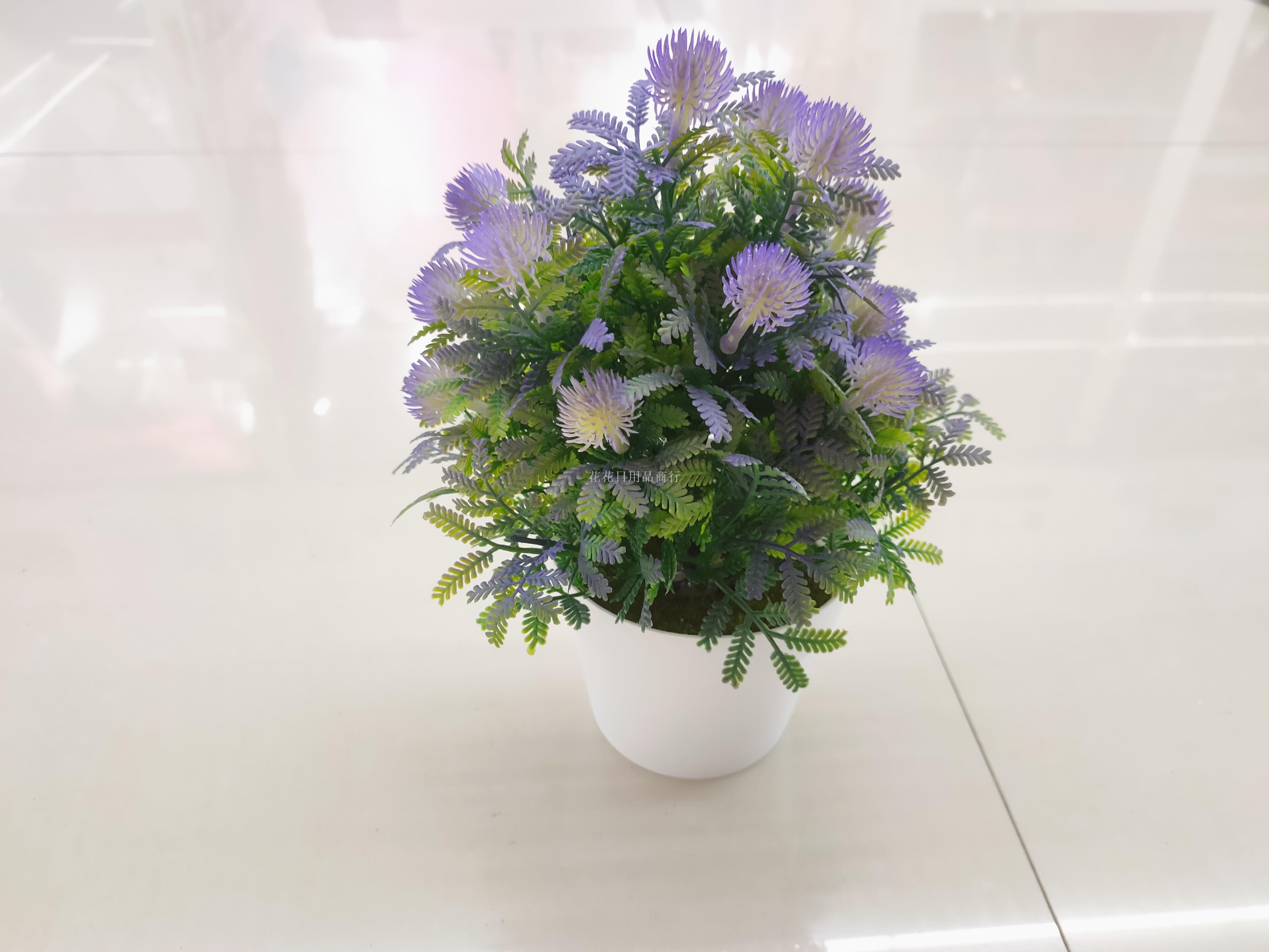 Artificial flower white plastic basin color pointed fruit green plant decoration living room bedroom table and so on Artificial flower white plastic basin color pointed fruit green plant decoration living room bedroom table and so on