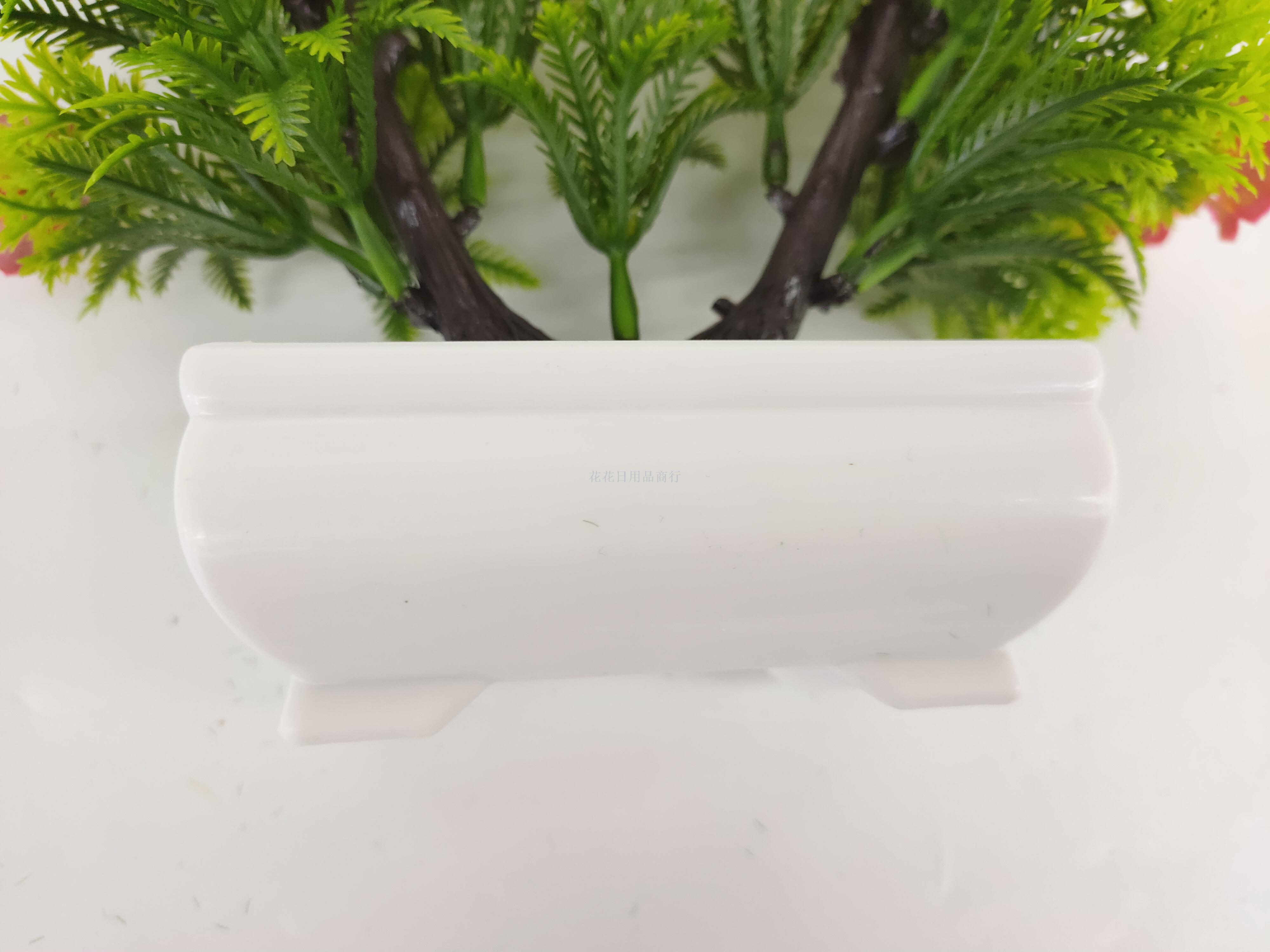 Artificial flower plastic basin u-shaped small peony potted landscape decoration living room bedroom table and so on