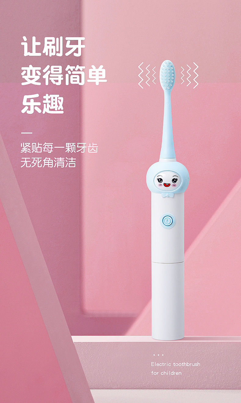 Cartoon Sonic Electric Toothbrush Children Student Party Oral Clean Soft Bristle Automatic Toothbrush Waterproof Non-Slip Small Head Brush Cartoon Sonic Electric Toothbrush Children Student Party Oral Clean Soft Bristle Automatic Toothbrush Waterproof Non-Slip Small Head Brush
