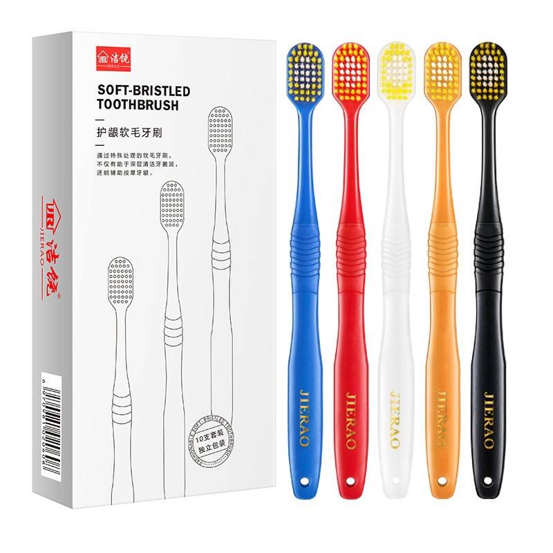 Clean Rao Luxury 10 PCs Wide Head Toothbrush
Material: PBT Brush Filament Pp + TPR Handle
Specifications: 10 Pieces