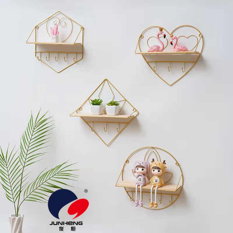 Nordic Iron Wall Hanging Ornament Iron Hexagonal Storage Rack Nordic Style Bathroom Bedroom Living Room Wall Nordic Iron Wall Hanging Ornament Iron Hexagonal Storage Rack Nordic Style Bathroom Bedroom Living Room Wall