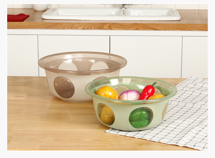 Space basin creative fashion household plastic basin to increase the thickness of the basin wash basin