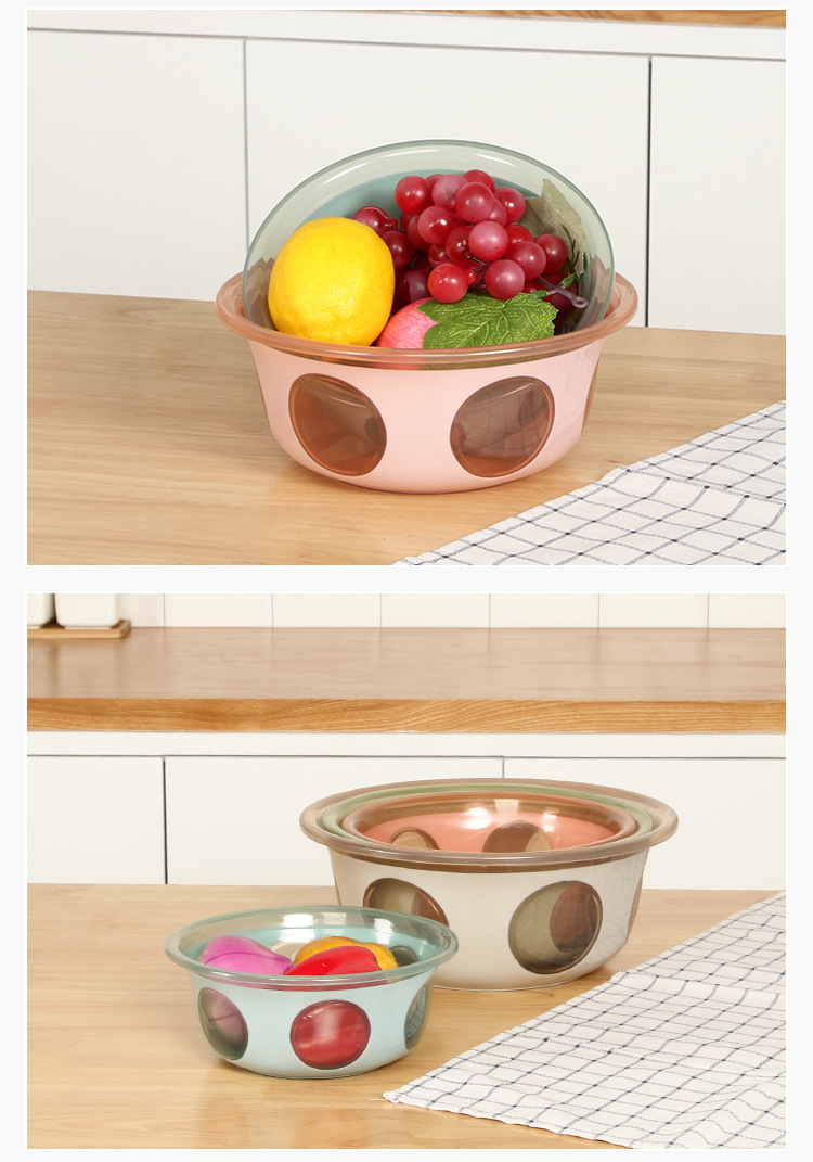Space basin creative fashion household plastic basin to increase the thickness of the basin wash basin