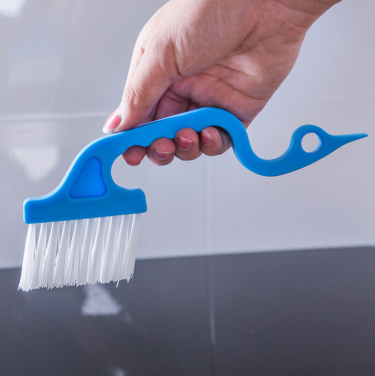 Use a small kitchen brush to clean Windows and Windows