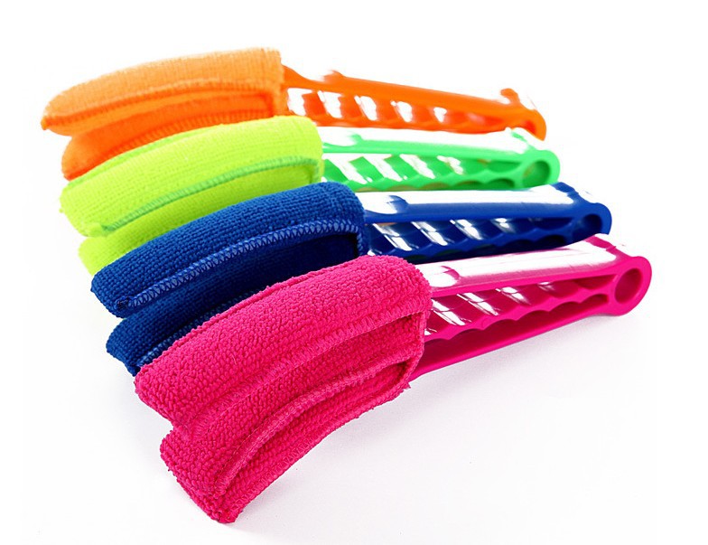 Factory Direct ABS Air conditioning treatment Brush can be removed clean clip multi-color set Louver