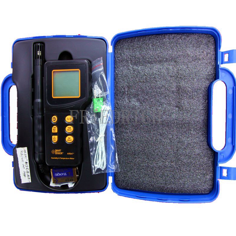 Digital temperature and humidity thermometer thermometer AR847
