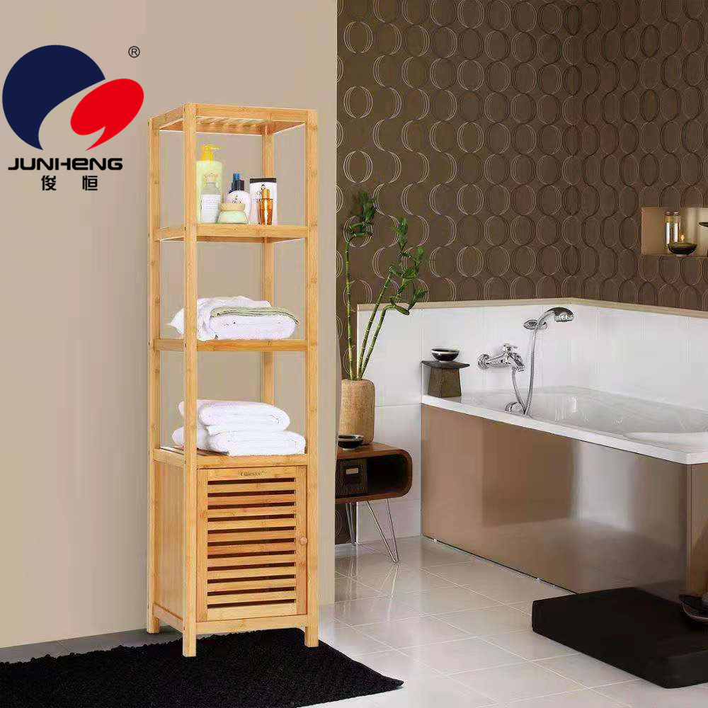 Bedroom Storage Shelves Clothes Hanger Folding Hanger Bamboo Solid Wood Balcony Indoor Home Storage Rack
