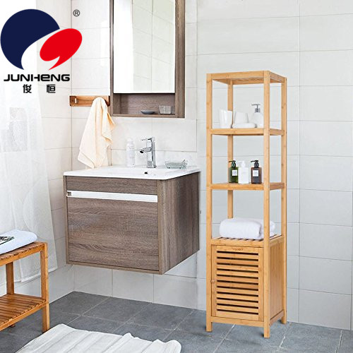 Bedroom Storage Shelves Clothes Hanger Folding Hanger Bamboo Solid Wood Balcony Indoor Home Storage Rack