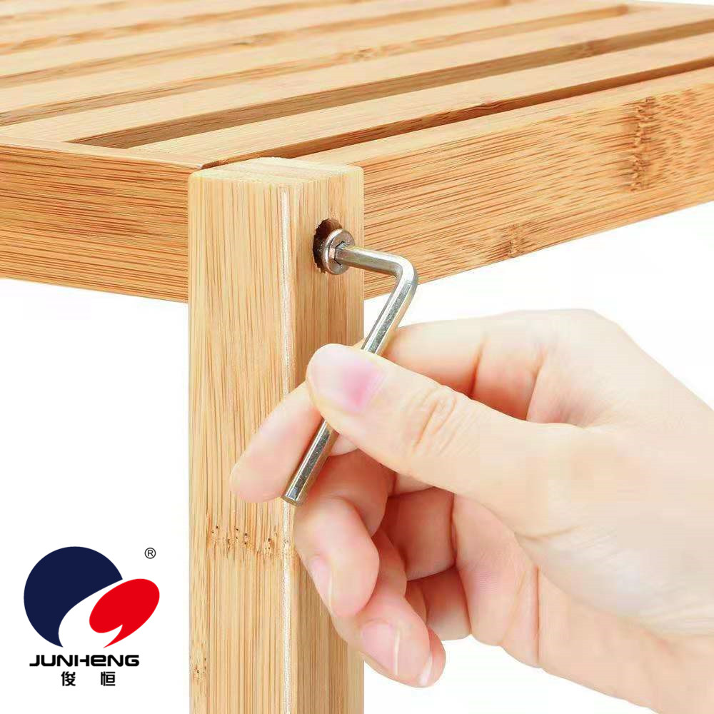 Bedroom Storage Shelves Clothes Hanger Folding Hanger Bamboo Solid Wood Balcony Indoor Home Storage Rack Bedroom Storage Shelves Clothes Hanger Folding Hanger Bamboo Solid Wood Balcony Indoor Home Storage Rack