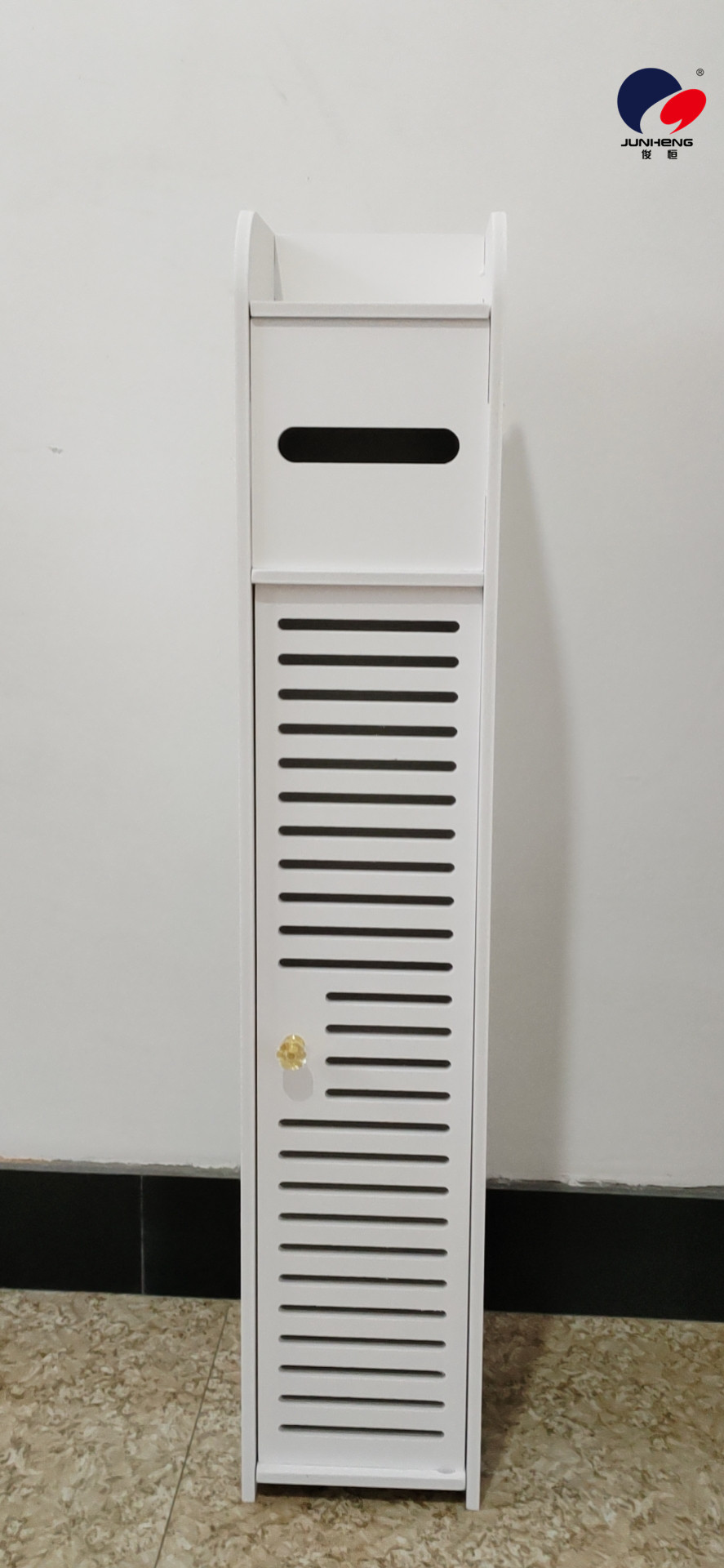 Bathroom Storage Rack Storage Rack Tissue Holder Corner Floor Cabinet with Door Toilet Dressing Table Narrow White Bathroom Storage Rack Storage Rack Tissue Holder Corner Floor Cabinet with Door Toilet Dressing Table Narrow White