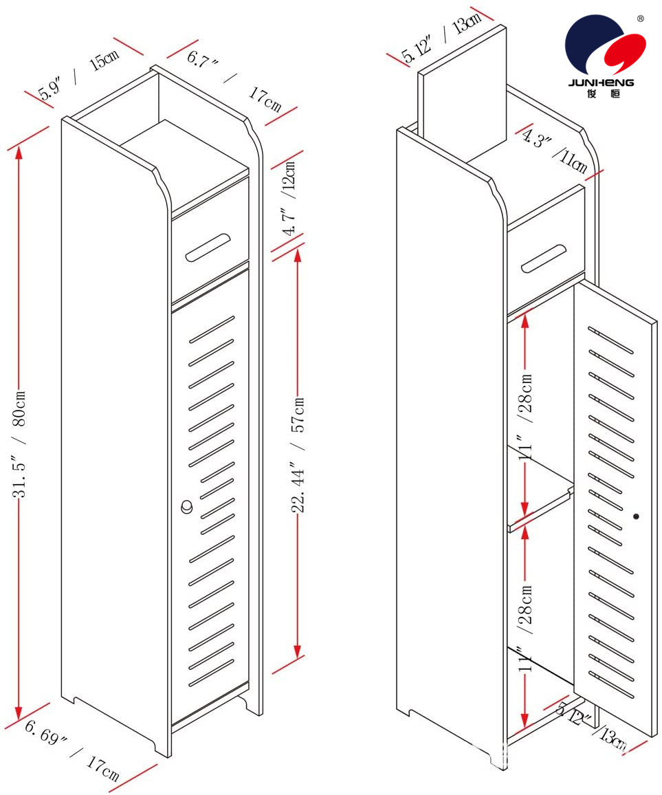 Bathroom Storage Rack Storage Rack Tissue Holder Corner Floor Cabinet with Door Toilet Dressing Table Narrow White Bathroom Storage Rack Storage Rack Tissue Holder Corner Floor Cabinet with Door Toilet Dressing Table Narrow White