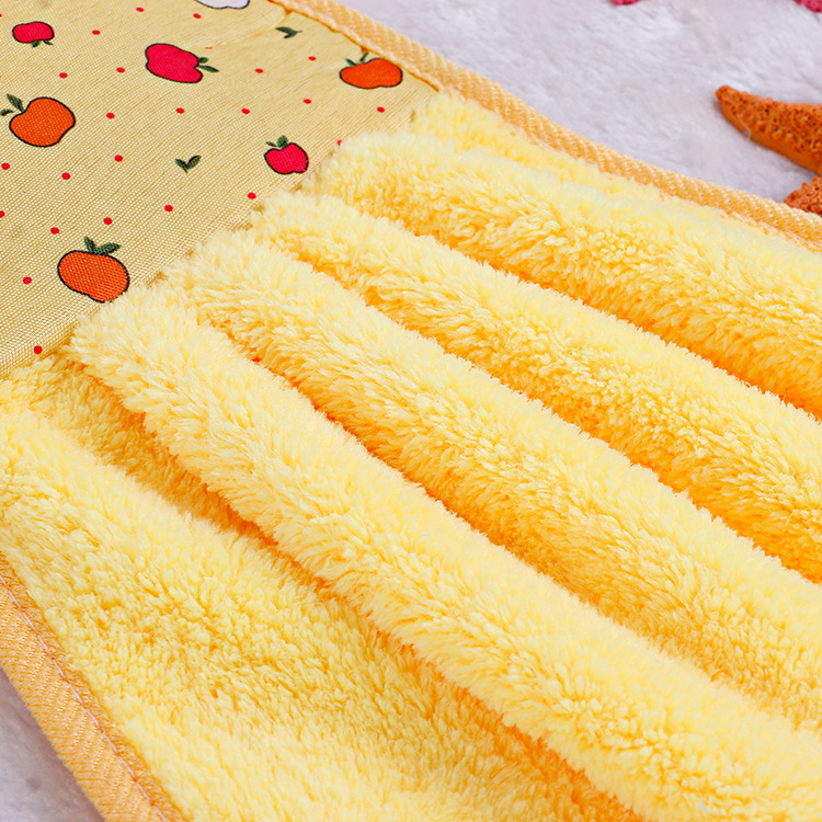 The Factory Direct selling coral velvet thickening wipe hand towel can hang type Kitchen towel Children's Cartoon Water Wipe Face customization The Factory Direct selling coral velvet thickening wipe hand towel can hang type Kitchen towel Children's Cartoon Water Wipe Face customization