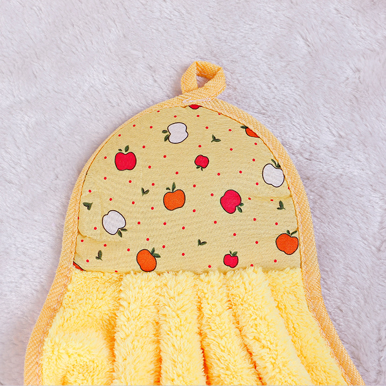 The Factory Direct selling coral velvet thickening wipe hand towel can hang type Kitchen towel Children's Cartoon Water Wipe Face customization The Factory Direct selling coral velvet thickening wipe hand towel can hang type Kitchen towel Children's Cartoon Water Wipe Face customization