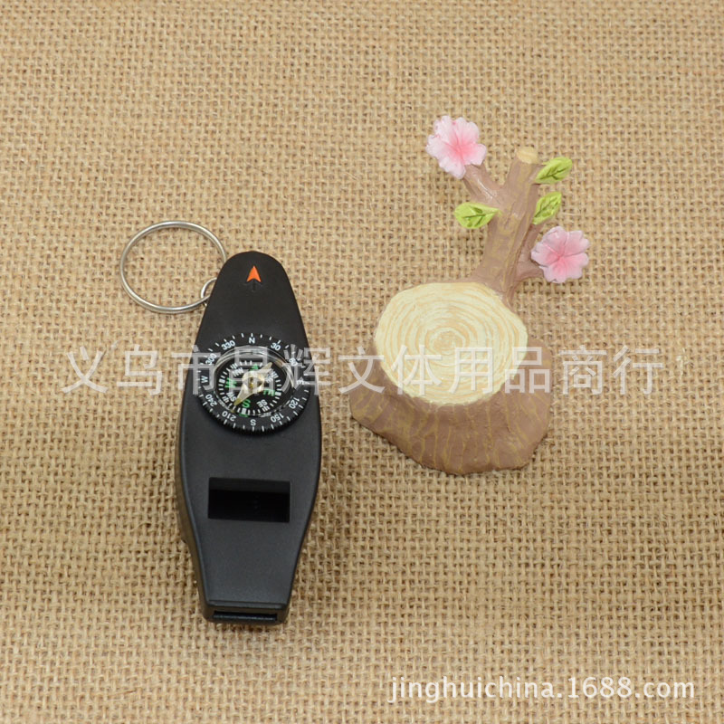 (crystal Hui) factory direct with a thermometer multi-function whistle compass H4-1B