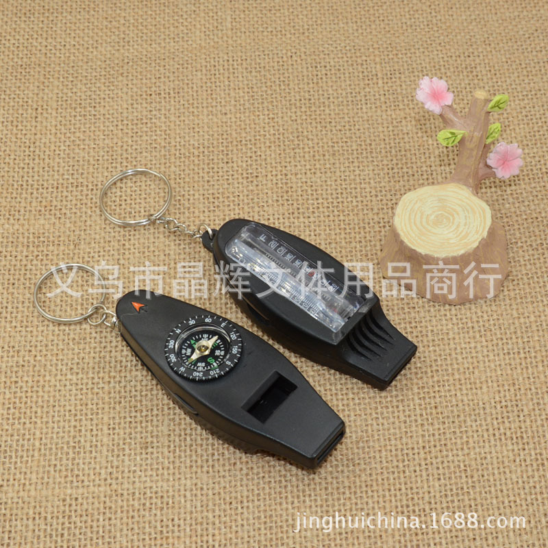 (crystal Hui) factory direct with a thermometer multi-function whistle compass H4-1B