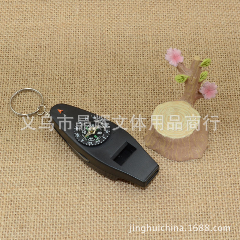 (crystal Hui) factory direct with a thermometer multi-function whistle compass H4-1B
