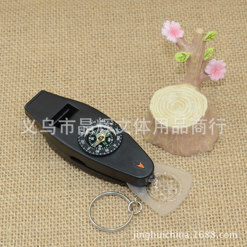 (crystal Hui) factory direct with a thermometer multi-function whistle compass H4-1B
